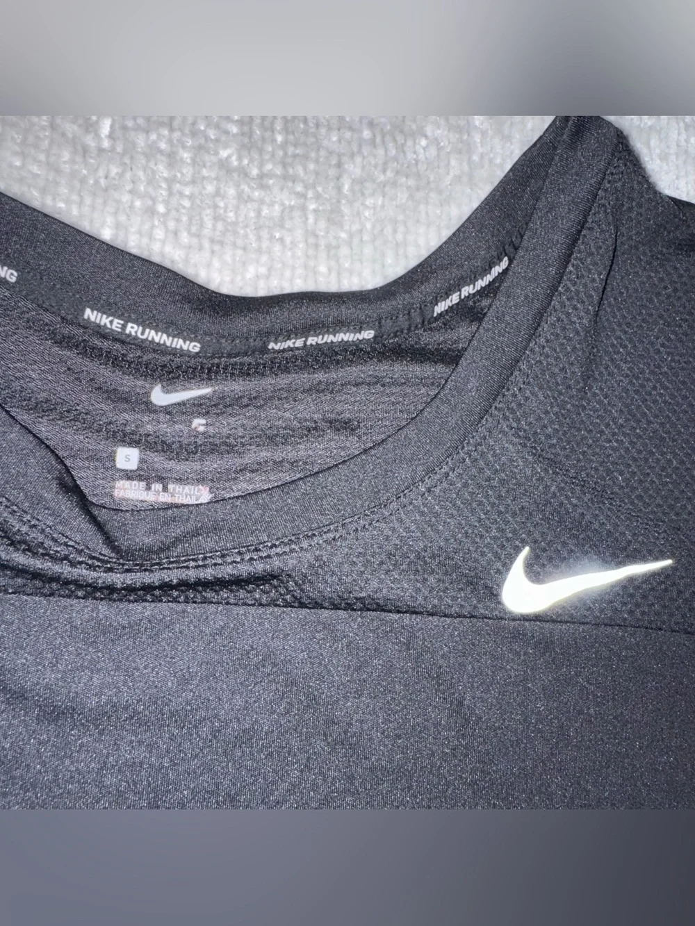 Nike Women’s Black Dri-FIT Short Sleeve Training Top Size Small